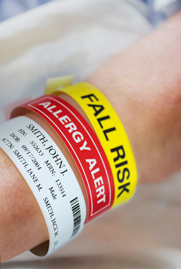 Fall Risk Wristbands