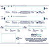 Family Laser (2)Ad (2)Infant 8-3/8" x 3/4" Adult 4-1/4" x 1-2" Infant