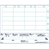 Infant Laser Bands (2) 4-1/4" x 1/2" w/ (20) 2-1/2" x 1" w/Binder Holes