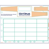 Adult Shaped Laser Band 9-5/8" x 7/8" (20) 2-1/2" x 1"